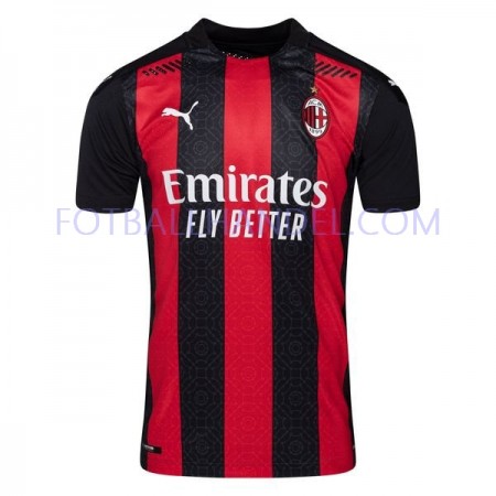 Herre Fotballdrakter AC Milan Hjemme 2020-21 Kortermet